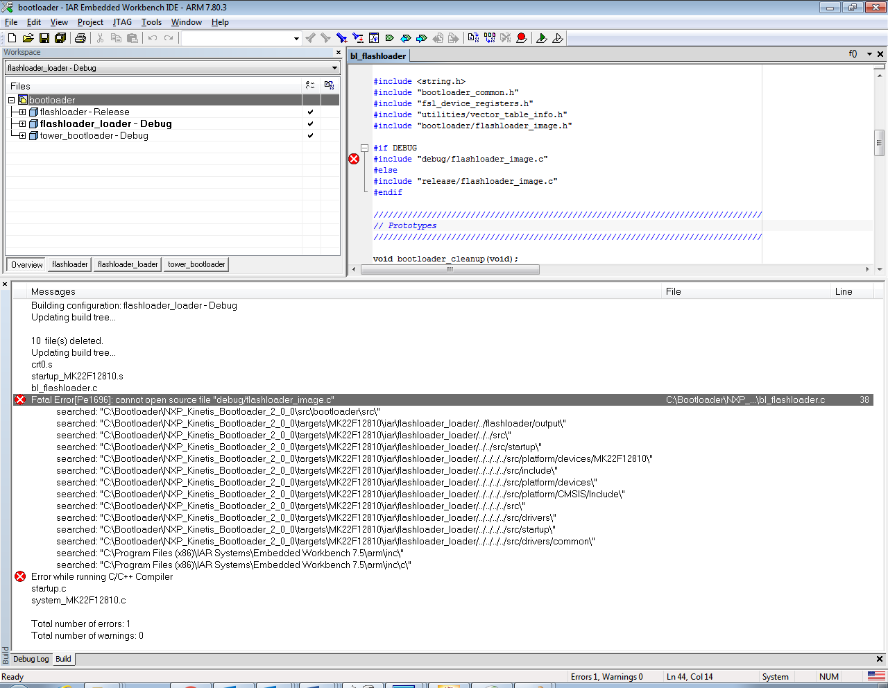 Error Building Projects In Kinetis Bootloader V2 Nxp Community