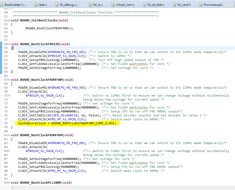 secondary bootloader lpc54608 - NXP Community