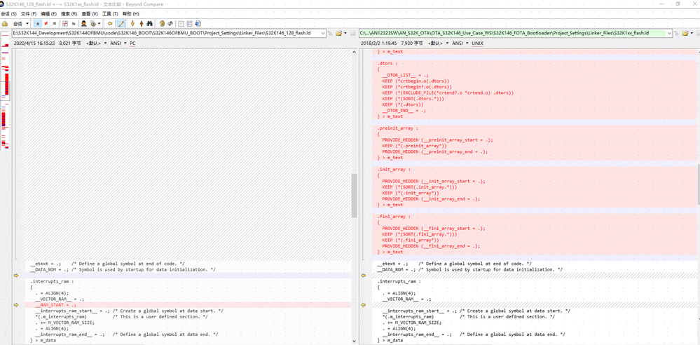 S32K146 flash.ld file - NXP Community
