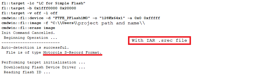 With IAR srec file.png With IAR srec file.png