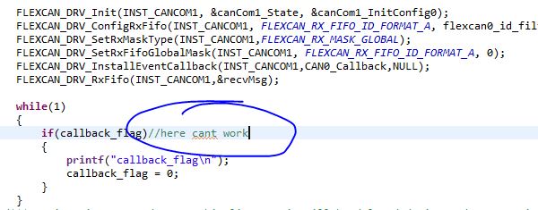 Solved: S32K144 SDKRTM3.0 FlexCAN Rx using FIFO callback and lpuart tx ...