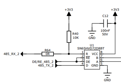 Конвертер UART-RS485 (Quatro-модуль)