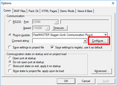 Solved: FreeMASTER use J-Link to communicate - NXP Community