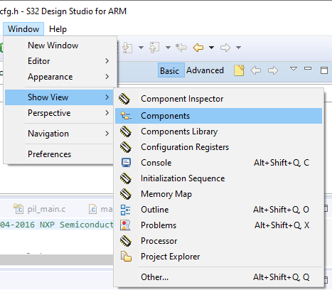 Solved: Processor Expert Component Inspector view is blank, Components ...
