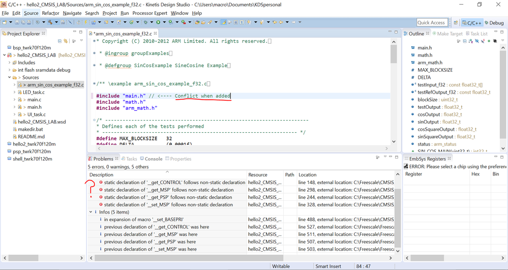 Problems with CMSIS.png Problems with CMSIS.png