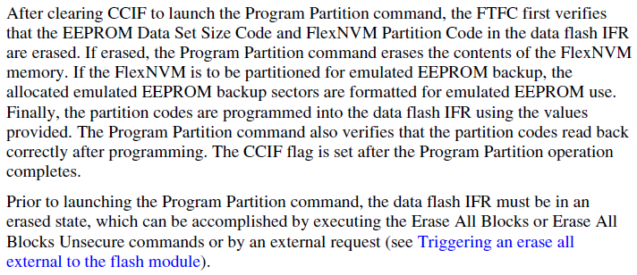 Solved: Flash partitioning EEPROM - NXP Community