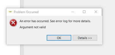 Changing the Target SDK is not valid error even though I never