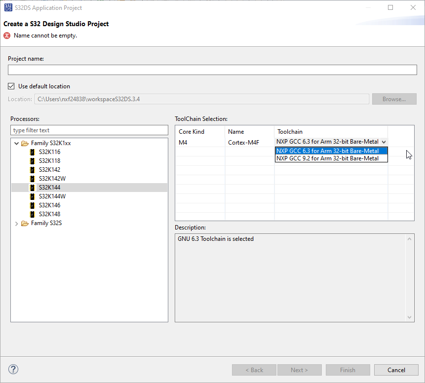 Solved: S32DS v3.4 + SDK RTM 4.0.2: example project not ge - NXP  Community