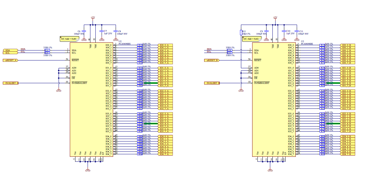 IO Expander PCA9698 not responding to I2C Address - NXP Community