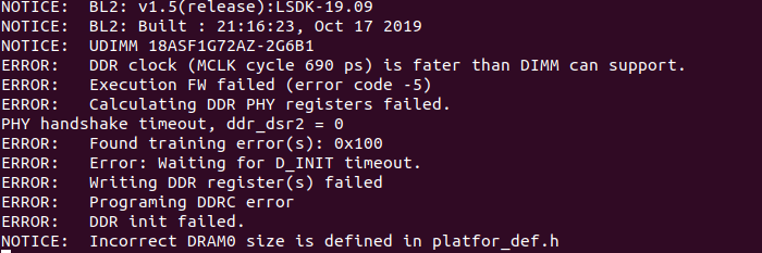 Cannot boot LX2160A-RDB - NXP Community