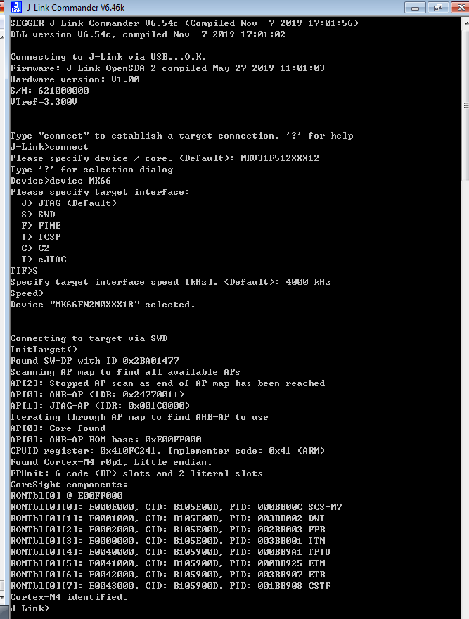 Re MKE04Z128 programming issue NXP Community