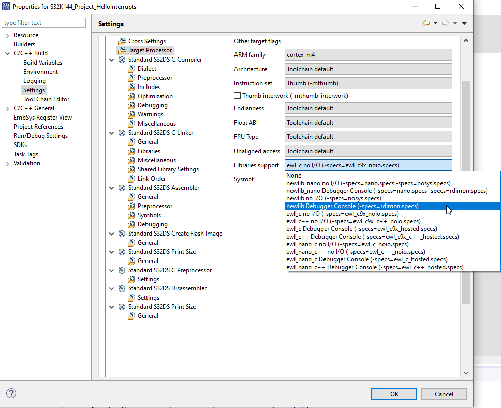 Step 1 - Create project with C++ application and print to debug console -  Kanzi framework 3.9.3 documentation