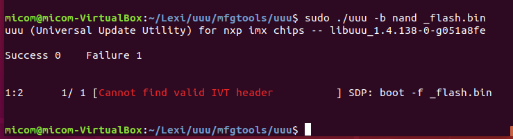 Solved: Use UUU to flash the NAND on iMX6ULL custom board - NXP Community