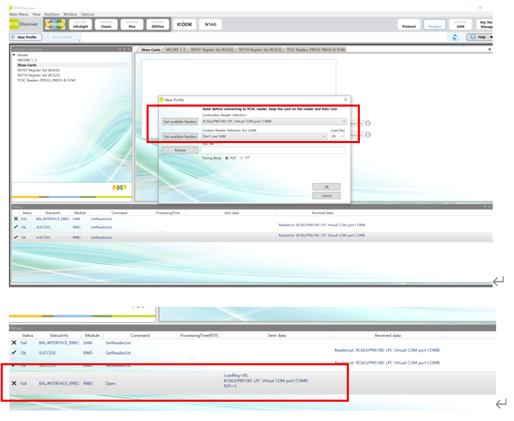 How to use the RFIDDiscover with CLEV6630B(V2.0) Borad? NXP Community