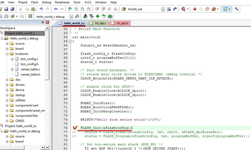Operate peripherals under TrustZone - NXP Community
