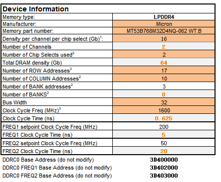 Solved: IMX8MQ 8G LPDDR4 change - NXP Community