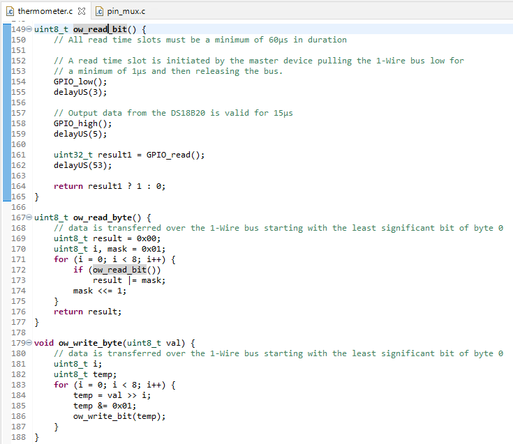 Measuring temperature using digital sensor DS18B20 and Arduino ...