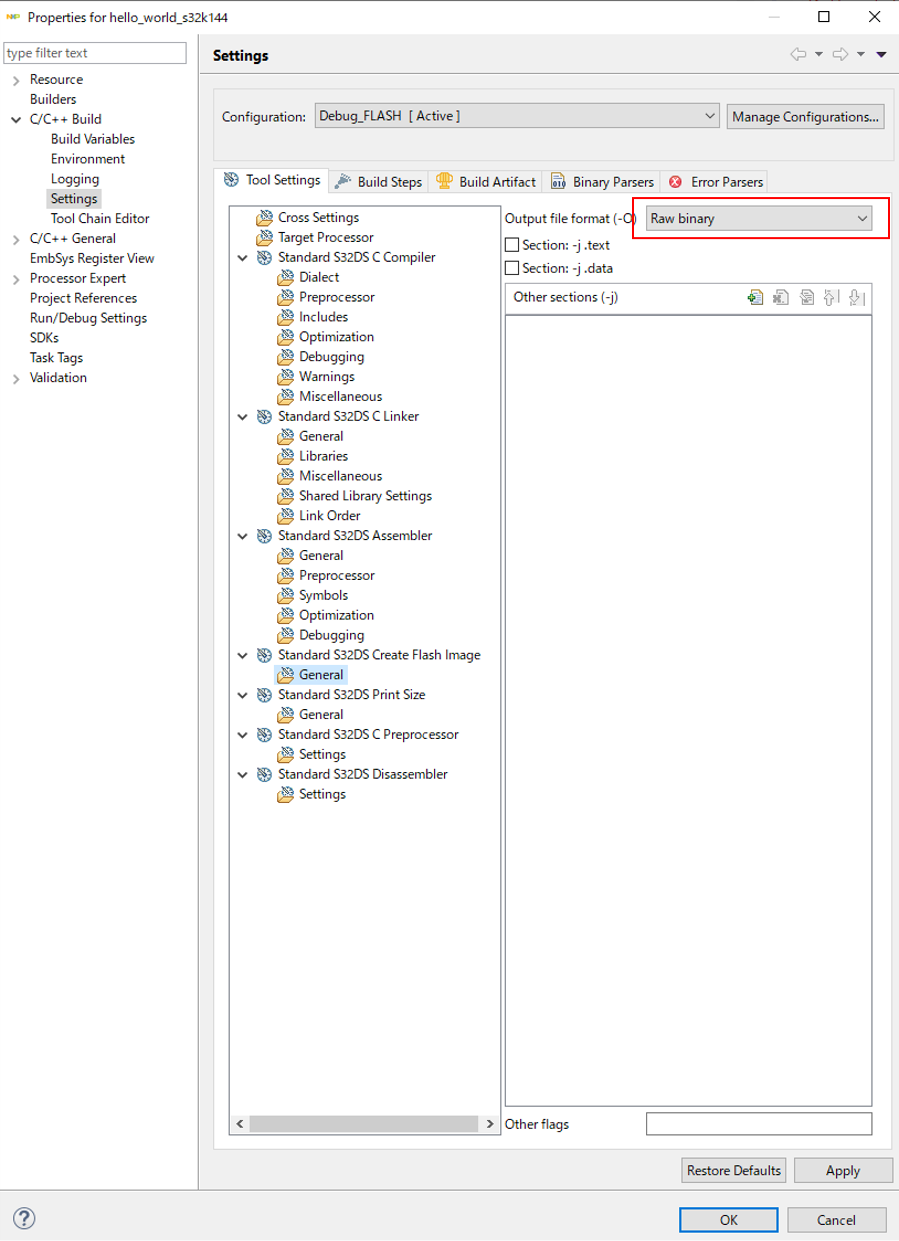 S32K144 Firmware update - NXP Community
