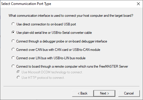 Use plain-old serial line or USB-to-Serial Converter cable.png