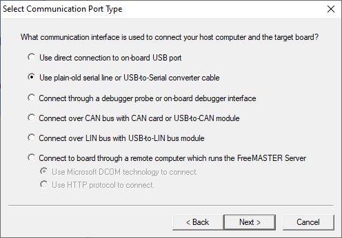 Use plain-old serial line or USB-to-Serial Converter cable.png Use plain-old serial line or USB-to-Serial Converter cable.png