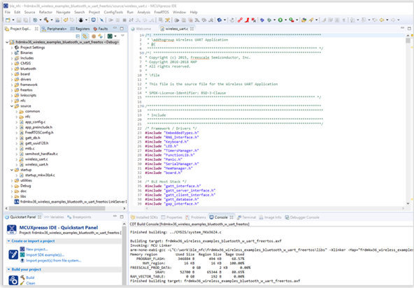 Integrating NFC Reader Library in a KW3x Bluetooth Low Energy ...