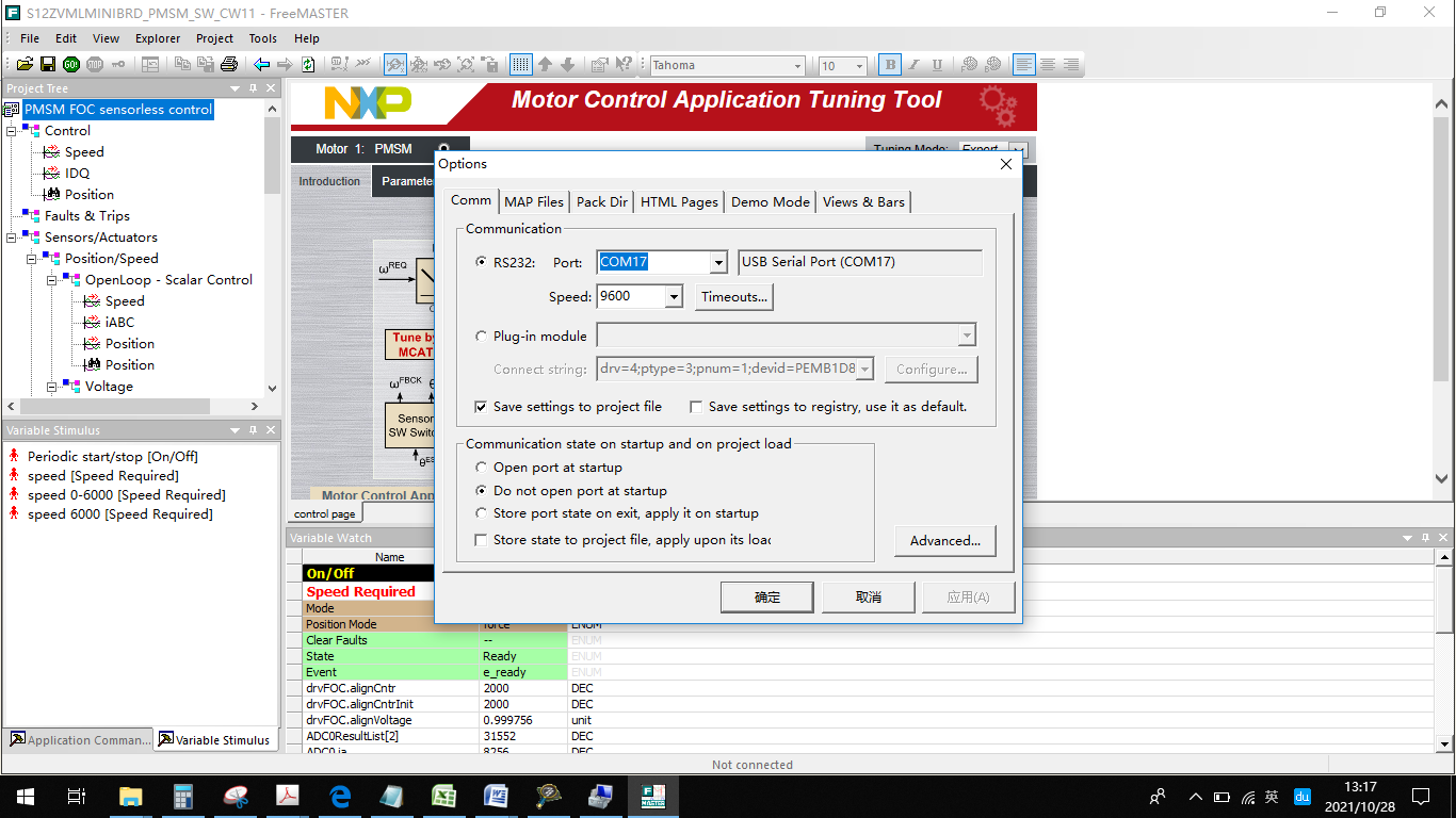 How to configure s12 to connect to freemaster - NXP Community