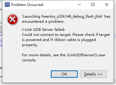 Solved: s32k146 jlink connect error - NXP Community