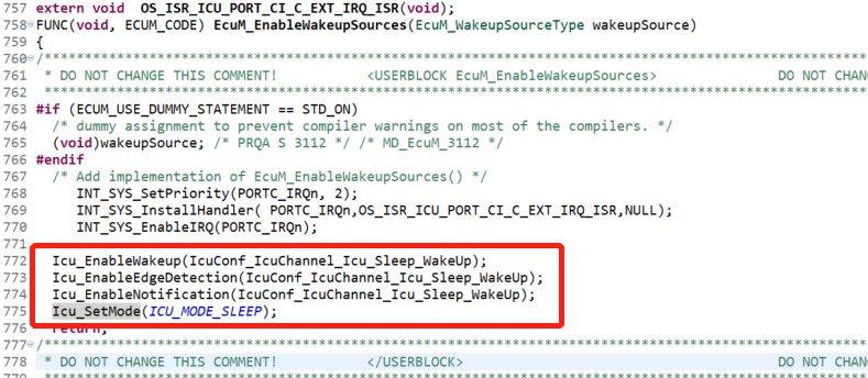 S32K148 Can not wakeup to RUN mode from VLPS mode config in MCAL EB ...
