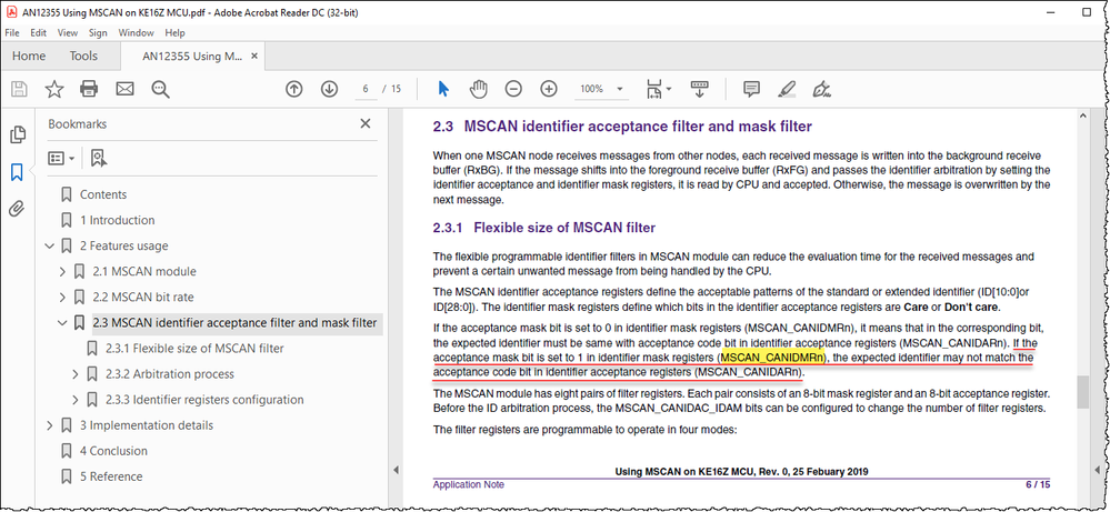 MSCAN identifier acceptance filter and mask filter.png
