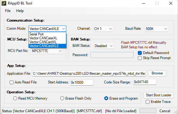 Solved: RAppID BL Tool - NXP Community