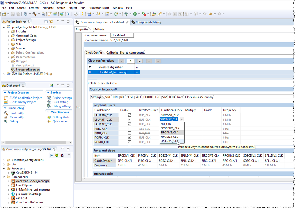 Source clock for LPUART1 is SPLLDIV2_CLK.png