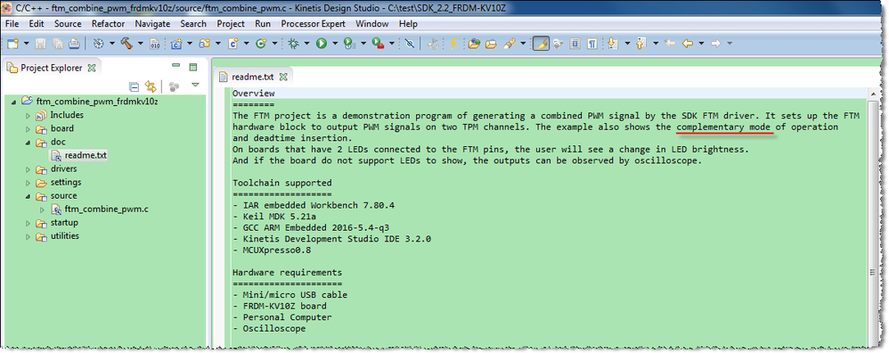 complementary mode in SDK_2.2_FRDM-KV10Z.png