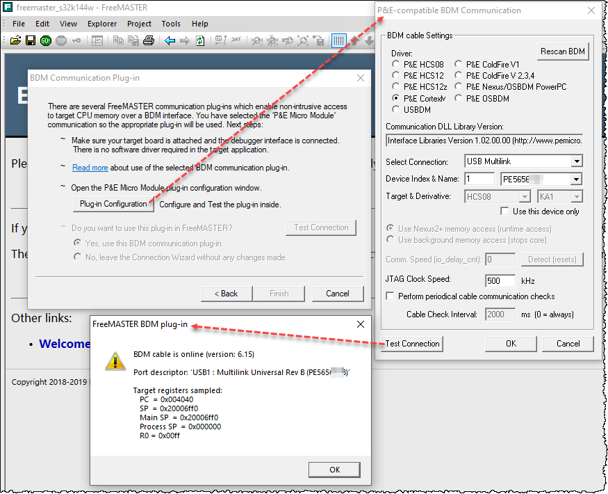Solved: FreeMASTER communication method question (S32K144W) - NXP Community