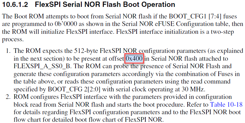 Nor flash map for i.MXRT1170 - NXP Community