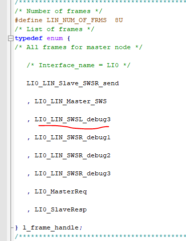 LIN stack generate lin configuration by LDF - NXP Community