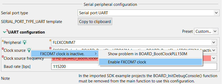 Set up debug UART - NXP Community