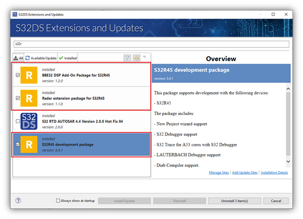 HOWTO: Create New Project from Example ‘RSDK_S32DS_template’ - NXP ...