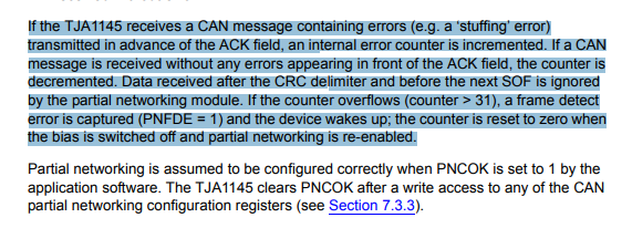 TJA1145 Unable to enter sleep state again - NXP Community