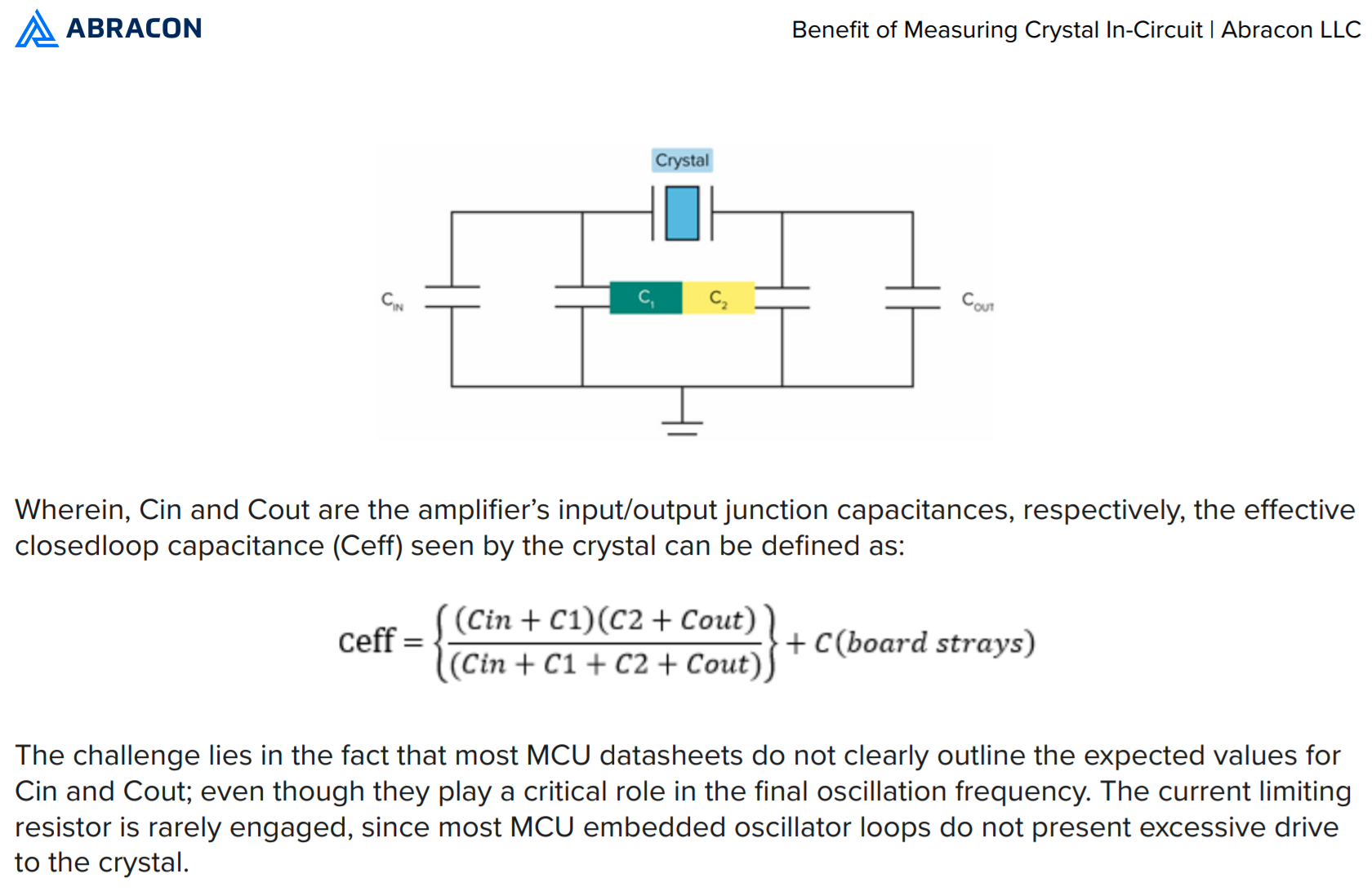 Solved XTAL pins capacitance NXP Community