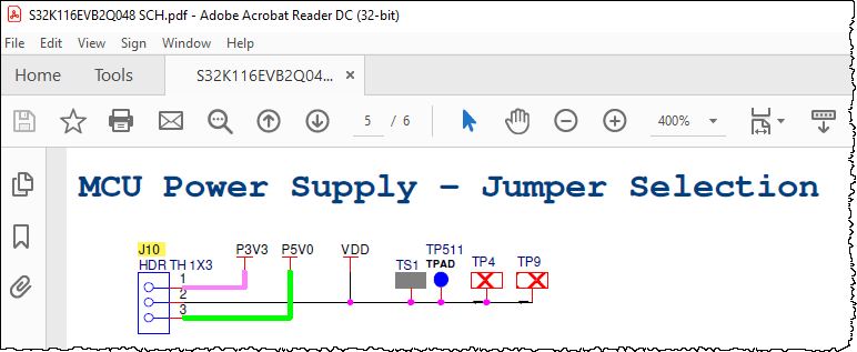 J10 MCU Power Supply - Jumper Selection S32K116EVB2Q048.png