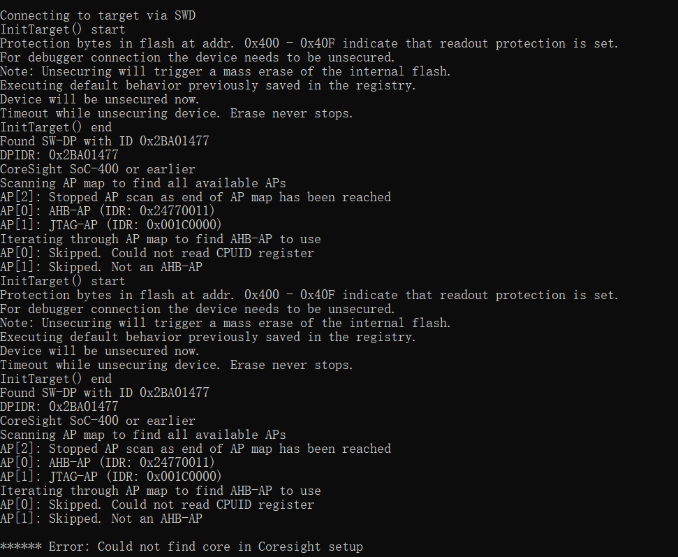 Solved: Unlock s32k144 timeout - NXP Community