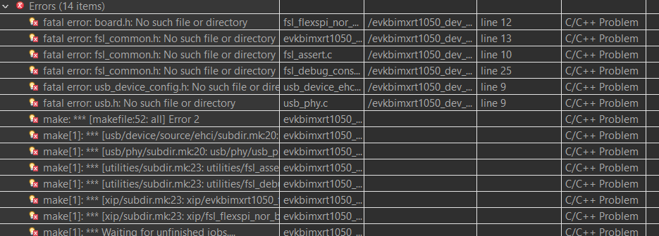 Solved: board.h no such file or directory - NXP Community