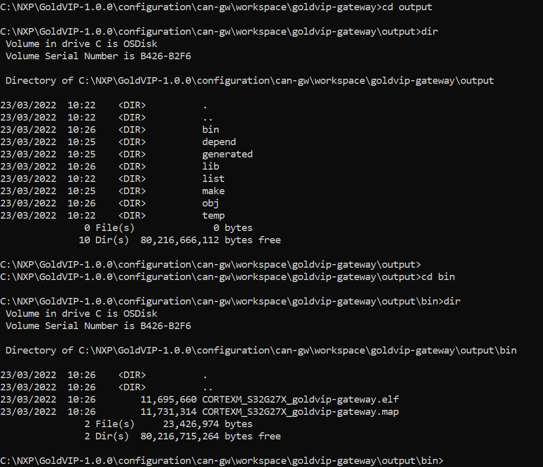 GoldVIP user experience - ACP installation, CAN gateway build - NXP ...