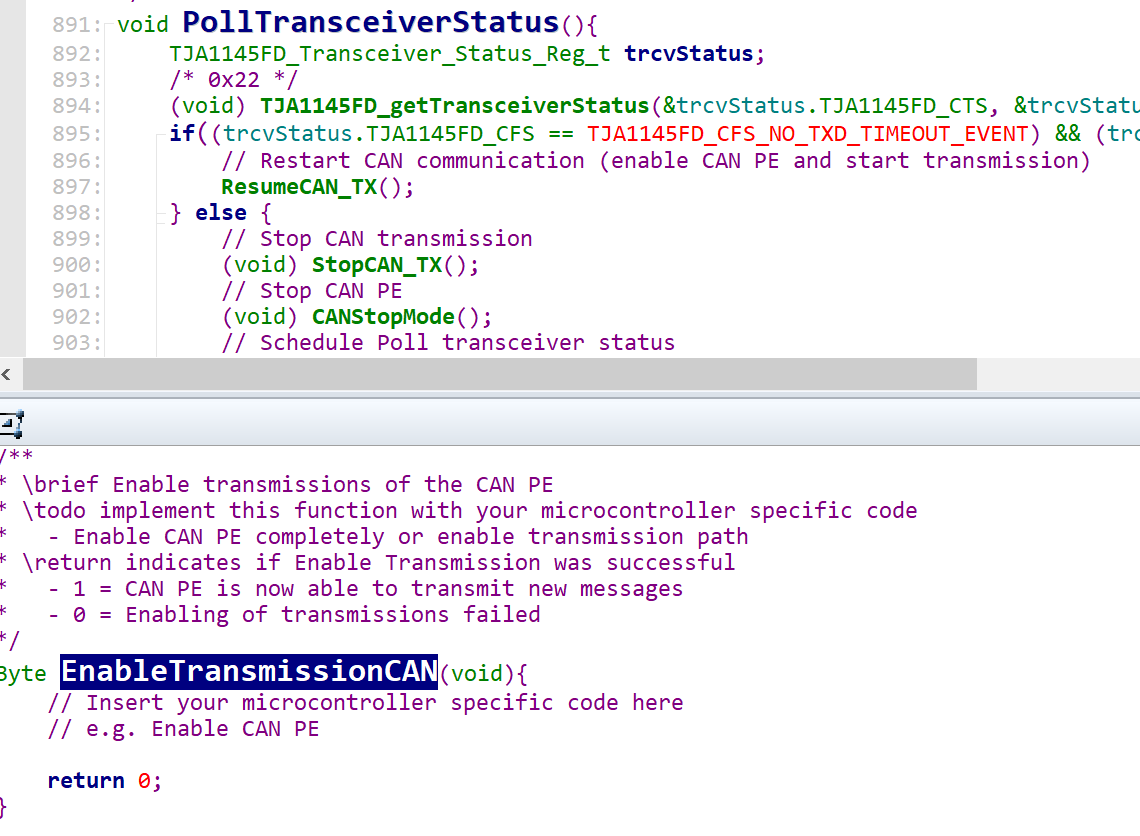 Solved: How to realize sending and receiving with tja1145 - NXP 