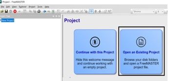 Open Existing Project