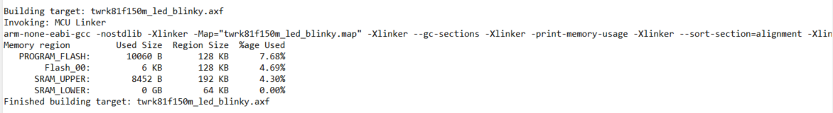 Solved: How to place const data in K8x External QSPI flash - NXP Community