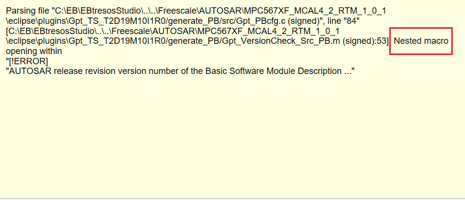 Solved: MPC5674F GPT MCAL Gereration Error - NXP Community