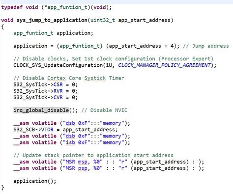 bootloader jump code