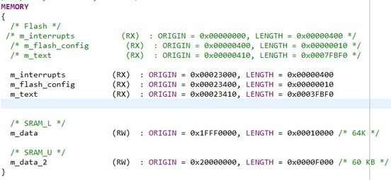 Application Linker file