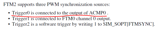 Trigger0 is connected to the output of ACMP0.PNG